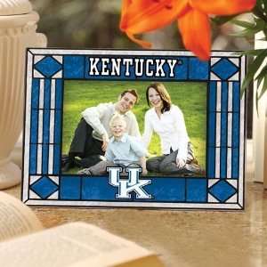  Kentucky Wildcats Art Glass Horizontal Picture Frame 