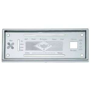  Kenworth S.S. A/C Heater Control Plate Bezel & Screws 