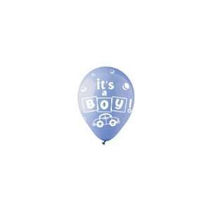  12 Its a Boy 50s Latex   Latex Balloon Foil Health 