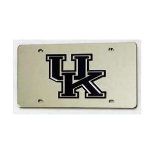  KENTUCKY WILDCATS (SILVER) LASER CUT AUTO TAG