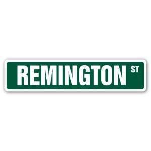 REMINGTON Street Sign name kids childrens room door bedroom girls boys 