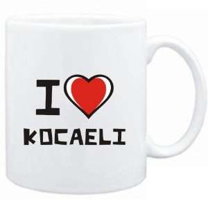  Mug White I love Kocaeli  Cities