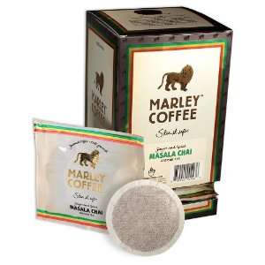 Marley Coffee & Tea Masala Chai Tea, 15 Count  Grocery 
