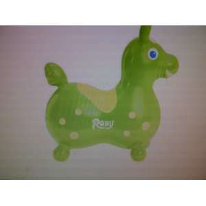    Gymnic LIME GREEN RODY Inflatable Hopping Horse Toys & Games