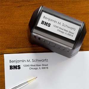   Personalized Return Address Stamp   Name & Initials