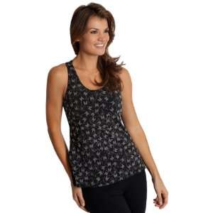  Body Up Womens Bl Clouds Top (Butterfly Black, Medium 