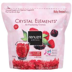  Renuzit Crystal Elements Air Freshener Refill Ruby Berries 