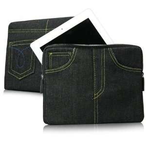     Designer Jeans Patterned Carrying Pouch for iPad 2 Electronics