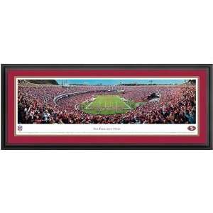  13.5 x 40 Candlestick Park Deluxe Framed Panorama