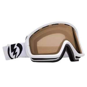  Electric EGB2 Snowboard Goggles Gloss White/Orange Sports 