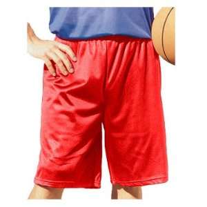   Baggy Micromesh 10 Inseam Basketball Shorts RED AL