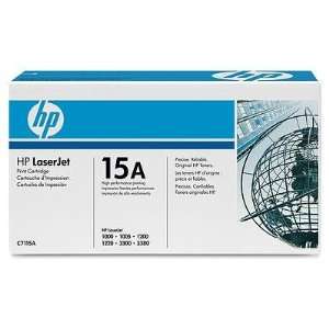   HP LaserJet 15A Black Print Cartridge in Retail Packaging Electronics