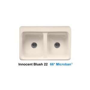   Advantage 3.2 Double Bowl Kitchen Sink with Three Faucet Holes 50 3 22