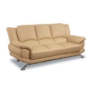   Furniture USA 9908 CAP Series Rogers Cappuccino Leather Sofa Baby