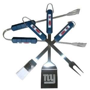  NFL New York Giants 4pc BBQ Set 