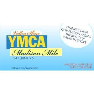   3x6 Vinyl Banner   Valley Shore YMCA Madison Mile 