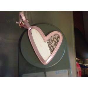  Luggage Tag Heart, Color Pink 
