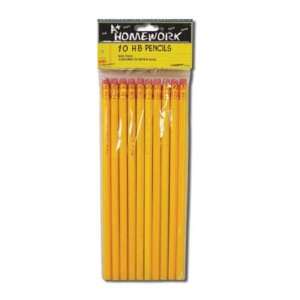  New   Pencils   HB Lead   10 Count Case Pack 48 by DDI 