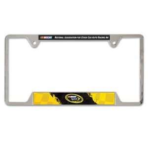  NASCAR Metal License Plate Frame