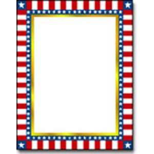  COMPUTER PAPER STARS AND STRIPES 50/PK 8 X 11 Toys 
