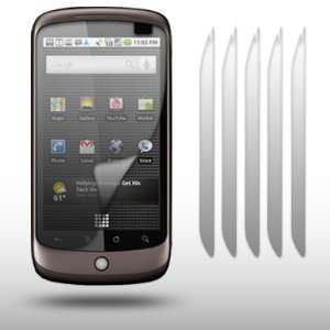 HTC GOOGLE NEXUS ONE CRYSTAL CLEAR LCD SCREEN PROTECTOR 6 IN 1 PACK BY 