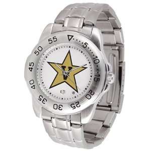   Commodores Mens Gameday Sport Watch w/Stainless Steel Band Sports