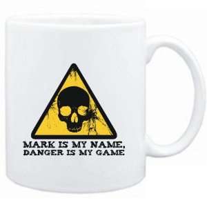  Mug White  Mark is my name, danger is my game  Male 
