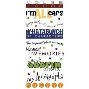  Stickers Phrase   Magical Memories Arts, Crafts & Sewing