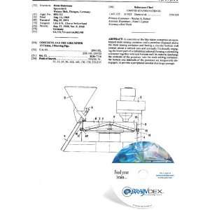    NEW Patent CD for CONCRETE AND THE LIKE MIXER 