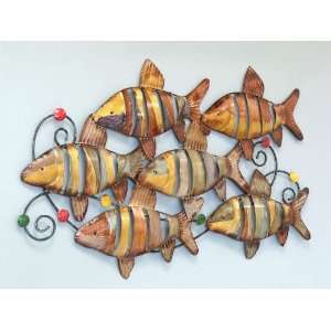 Colorful Wall Decor Fishes 31   Nautical Wall Signs   Nautical Decor 