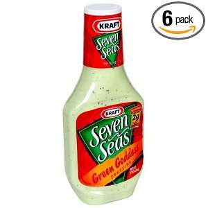 Kraft Seven Seas, Green Goddess, 16 Ounce Bottles (Pack of 6)  