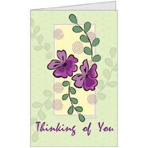 Friendship Love Keep In Touch Best Friend Flowers Greeting Card (5x7 