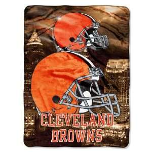  NFL Cleveland Browns AGGRESSION 60x80 Super Plush Throw 