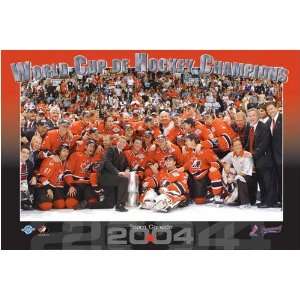    24x36 Team Canada World Cup Champs Plaque