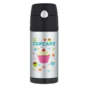 Thermos Travel Water Bottle Lil Cupcake 