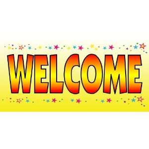  3x6 Vinyl Banner   Apartment Welcome Yellow Everything 