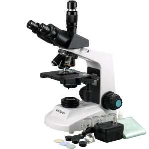AmScope Veterinary Biological Trinocular Microscope 40X 2000X  