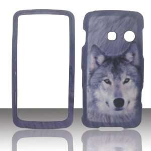  2D Snow Wolf LG Rumor Touch, Banter Touch Ln510 Case Cover 