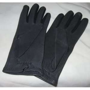  Womens Black Leather Gloves 
