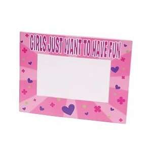  Girls Want To Have Fun Photo Frames (1 dz) Toys & Games