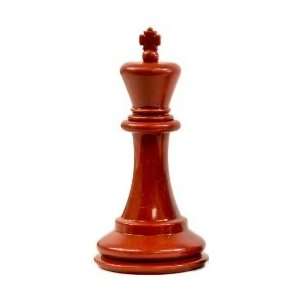  Replacement Chess Piece   Red King 3 3/4 #REP0122 Toys & Games