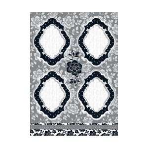 Shabby Chic Die Cut Punch Out Sheet 8X12   Large Frame Black Large 