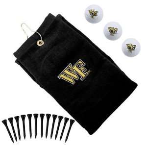  NCAA Wake Forest Demon Deacons Embroidered Golf Towel Gift 