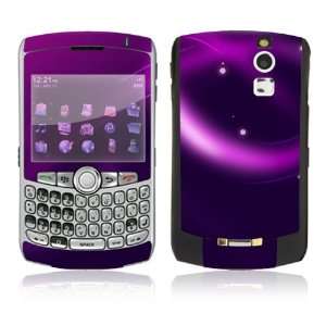 BlackBerry Curve 8300/8310/8320 Skin Decal Sticker   Abstract Purple