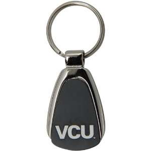  NCAA VCU Rams Black Teardrop Keychain