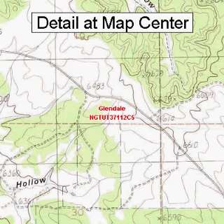   Quadrangle Map   Glendale, Utah (Folded/Waterproof)