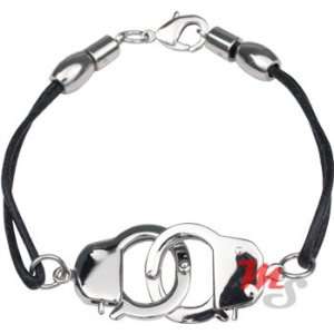  Mini Handcuff STAINLESS STEEL Bracelet Ladies Goth Punk Jewelry