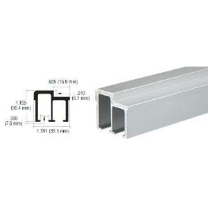  CRL Satin Anodized Aluminum Upper Track Extrusion by CR 