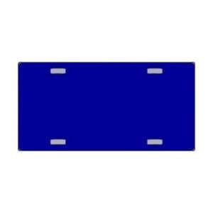   Navy Blue Solid Flat Automotive License Plates Blanks for Customizing