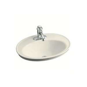  Kohler K 2075 4 Serif Self Rimming Lavatory, White